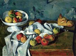 Paul Cezanne Still Life With Fruit Dish Apples And Bread 1880 1024 754 Zhivopis Natyurmort