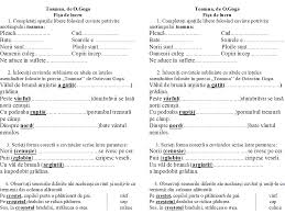 Educatia Conteaza Fise De Lucru Clasa A Ii A