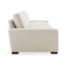 Light blue color, actual sofa shown in photo. Arhaus Remington Sofa Aptdeco