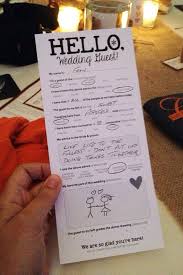 Better Than Mad Libs Your Guests Will Have A Blast Answering The Ques Wedding Reception Games For Guests Wedding Reception Activities Wedding Games For Guests