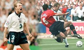 Les ferdinand in action during the international freindly against bulgaria at wembley stadium. Spain Vs England Results Euro 96 Who Won Football Sport Express Co Uk