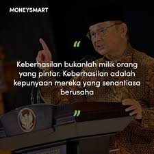 Tips Sukses Dari B J Habibie Buat Anak Muda Masa Kini