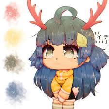 Pin By Honey Bee On Gacha Life Cute Anime Chibi Art Chibi Drawings