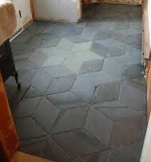 Diamond Pattern Slate Floor Project Flooring Slate Flooring Geometric Floor