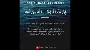 Assalamualaikum 😘 selamat pagi semua, semoga rezeki dilimpahkan spt air terjun yg tak pernah putus2.ameen Doa Dilimpahkan Rezeki Tak Putus Innahaaza Youtube