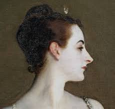 Madam X by John Singer Sargent looks just like my chicken. Thanks to Pichin  Kiris for this beauty.