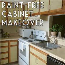Well you're in luck, because here they come. How To Make Over Your Kitchen Cabinets Without Paint The Diy Homegirl