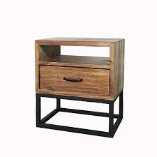These small cabinets or drawers allow for more storage than the traditional bedside table. Loft Industrial Style American Retro Bedside Table Wrought Iron Wood Bedside Cabinet Simple Mini Phone Side Corner Table Coffee Tables Aliexpress