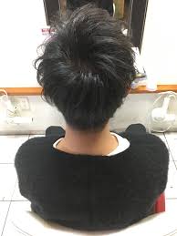 軟毛の柔らかい髪質の男性のお客様のヘアスタイル ブログ 堺市北区