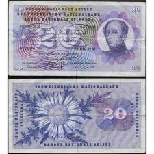 Dieser film zeigt impressionen von den neuen schweizer banknoten. Banknoten Sammlung Schweiz Pick Nummer 46 20 Franc 1971 La Maison Du Collectionneur