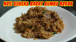 Nasi Goreng Babat Bumbu Bakar Youtube