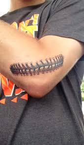 See more ideas about baseball tattoos, tattoos, baseball. Baseball Seam Tattoo Mt Tattoo Gallery