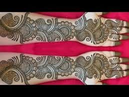 Very Beautiful Latest Floral Arabic Henna Mehndi Design For Front Hand Youtu In 2020 Engagement Mehndi Designs Rajasthani Mehndi Designs Latest Bridal Mehndi Designs