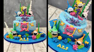 Baby Shark Cake Youtube