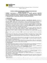 Raiffeisen bank a castigat in apel un proces legat de darea in plata. Conditii Generale De Derulare A Operatiunilor Bancare Pentru Persoane Fizice