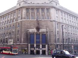 Liverpool city centre ariel photograph st georges hall area Lewis S Department Store Historic Liverpool