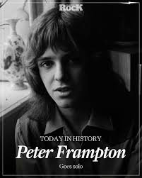 Today in 1971, Peter Frampton left Humble Pie to go solo. Frampton left  Humble Pie just as they were reaching a commercial peak with the Fillmore  live album. Steve Marriott's increasing drug