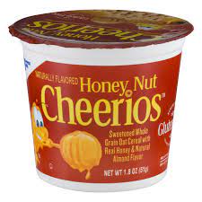 General mills is causing a buzz by removing the honey bee from its box.gis the bumble bee, known as buzz, has been replaced with a weird, white outline. General Mills Honey Nut Cheerios Cereal Single 1 8oz Cup Garden Grocer