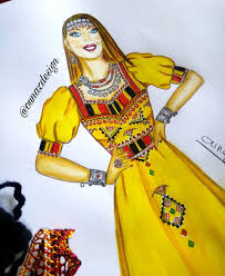 Pin On Robes Kabyle Robes Berberes