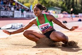 Khaddi sagnia of sweden at long jump at world indoor athletics championship 2018, birmingham, england on march 4, 2018. Pnvrjtn9qoofym