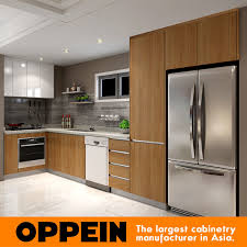 Wood types for kitchen cabinets in los angeles, san diego, riverside & orange, ca. China Oppein Modern Wood Grain Melamine Lacquer Wood Kitchen Cabinet Op16 M02 China Kitchen Cabinet Kitchen Furniture