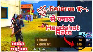 Free fire is the ultimate survival shooter game available on mobile. New Headshot King In Indian Region 69 Headshot Rate 2020 Garena Free Fire Feat Bikash Youtube