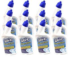 The works toilet bowl cleaner cleans what you can see as well as what you can't. 12 Pack The Works Classic Clean Toilet Bowl Cleaner 24 Fl Oz Each Pricepulse