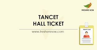 The tancet hall ticket/admit card has been released on_. Tancet Hall Ticket 2021 Released Download Admit Card Exam Date