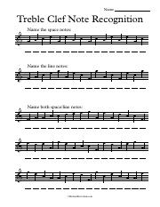For each pair of notes, circle the one which is higher. Accidentals Theory Worksheets Pdf Name Date Identifying Accidentals Music Theory Worksheet Name The Notes With Accidentals Course Hero