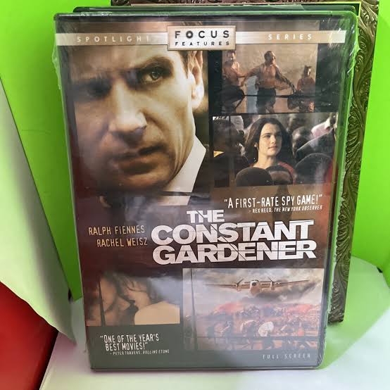 The Constant Gardener DVD Ralph Fiennes Rachel Weisz New