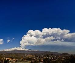 Summit craters of mount etna. Etna Wine Region