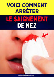 Astuces Pour Arreter Le Saignement De Nez En 2020 Saignements De Nez Douleur Abdominale Nez