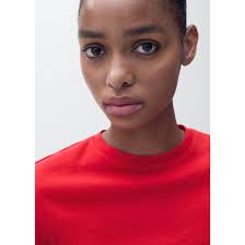 MANGO Tシャツ .-- ZANI （レッド） -靴＆ファッション通販 ロコンド〜自宅で試着、気軽に返品