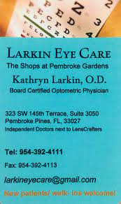 Larkin Eye Care Home Facebook
