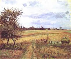 Paysage Aux Environs De Pontoise C Pissarro Pdrs 262 Camille Pissarro Landscape Art Impressionism