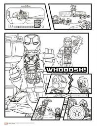kids n fun com 15 coloring pages of lego marvel avengers