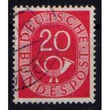 Was kostet eine briefmarke für. Mi Nr 130z Gestempelt Mit Dem Seltenen Wasserzeichen 4z Briefmarken Baumeister
