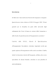 Relazione Finale Sulle Attivita Di Tirocinio E Di Laboratorio Tesi Di Laurea Tesionline