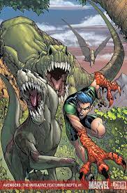 Avengers The Initiative Featuring Reptil 1 Humberto Ramos R Avengers Marvel Characters Humberto Ramos