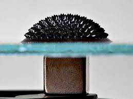 Ferro Fluid On Glass With Magnet Underneath Coolest Thing Ever Ferrofluid How To Make Ferrofluid Magnets