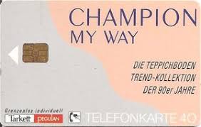 We did not find results for: Phonecard Tarkett Pegulan Champion My Way Deutsche Telekom Germany Federal Republic Chip K Col De K 0440 09 91