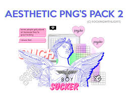 21 Free Aesthetic Png Packs Aesthetic Stickers Aesthetic Images Png