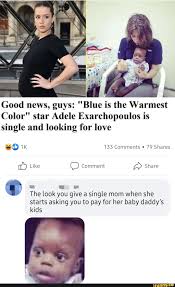 Adèle exarchopoulos is a french actress with partially greek roots (her grandfather was greek). Good News Guys Blue Is The Warmest Color Star Adele Exarchopoulos Is Single And Looking For Love 133 Comments 79 Shares Like Comment Share The Look You Give A Single Mom When