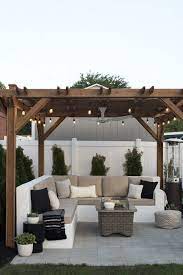 15 Inspiring Ideas How To Build Perfect Pergola Small Backyard Patio Backyard Patio Designs Outdoor Patio Decor
