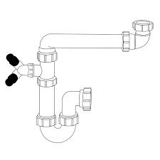 Sink plumbing diagram 10 mind numbing facts about utility sink diagram information. Caple Cpk100 Single Bowl Plumbing Under Sink Pipework Kit