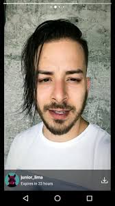 Junior Lima 💋❤ ta grande o cabelo