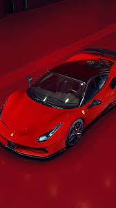 720x1280 Sports Car Ferrari 488 Gtb Red Wallpaper Sports Cars Ferrari Sports Car Luxury Car Photos
