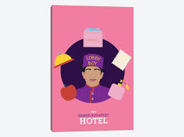 I designed this poster for one of my favorite movies the grand hotel budapest. The Grand Budapest Hotel Minimalist Poster Ii Art Print By Popate Icanvas