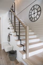 While those are the most common aesthetics that use metal railings, this durable option fits into a traditional victorian style or a farmhouse conversion just as well. The Best 16 Modern Farmhouse Stair Railing Ideas