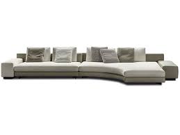 Sectional Fabric Sofa With Chaise Longue Daniel By Minotti Fabric Sofa Design Fabric Sofa Couch Design